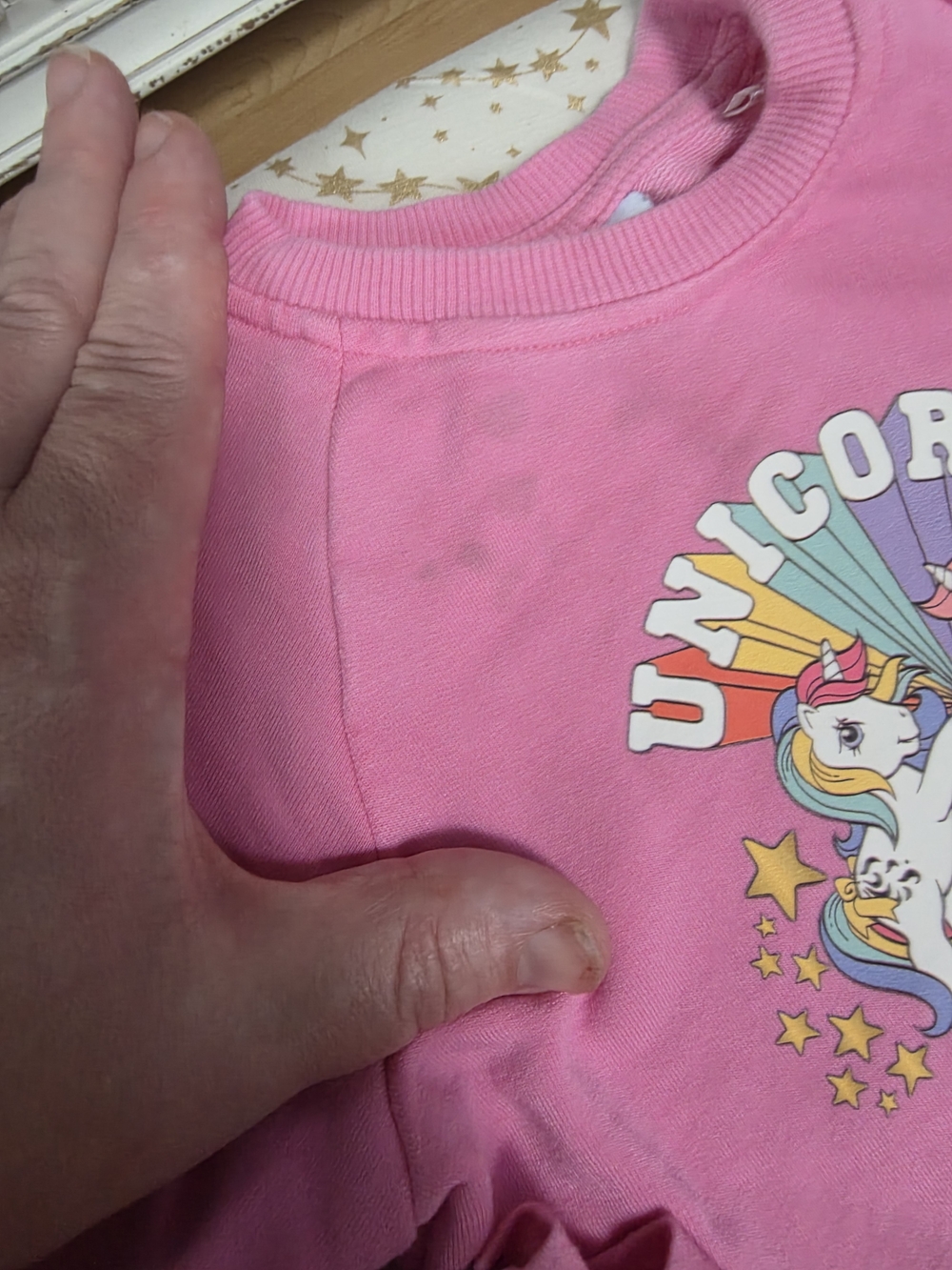 Girls' Pink Bums And Roses My Little Pony Graphic Sweatshirt